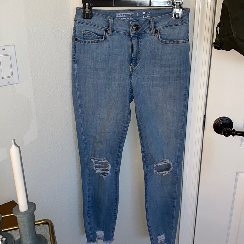 Noisy may blue skinny jeans